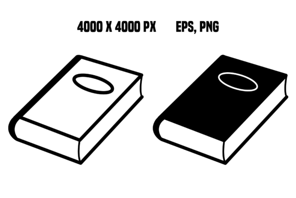 Closed Book Icons for School Design