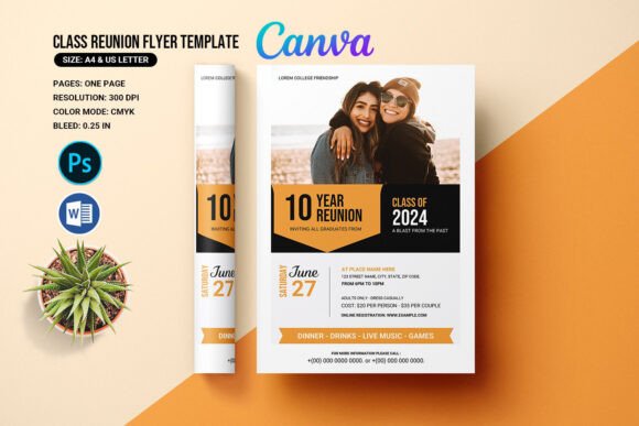Mastering Event Promotion: A Guide to Class Reunion and School Flyer Templates