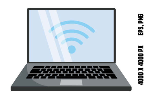 Modern Laptop with Blank Screen: A Strategic Asset for Visual Communication