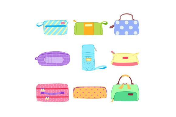 Pencil Case Set Cartoon Vector: A Comprehensive Guide for Creators and Educators
