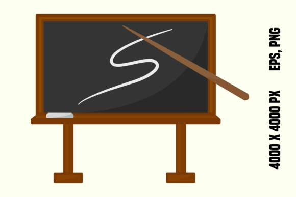 School Black Board: A Versatile Design Asset