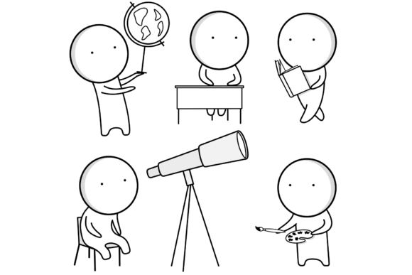 School Icons and Education Icons: A Versatile Resource for Creative Projects