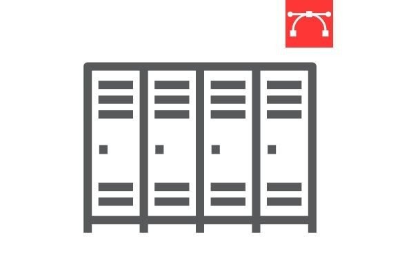 School Lockers Line Icon: A Practical Guide to Selection and Application
