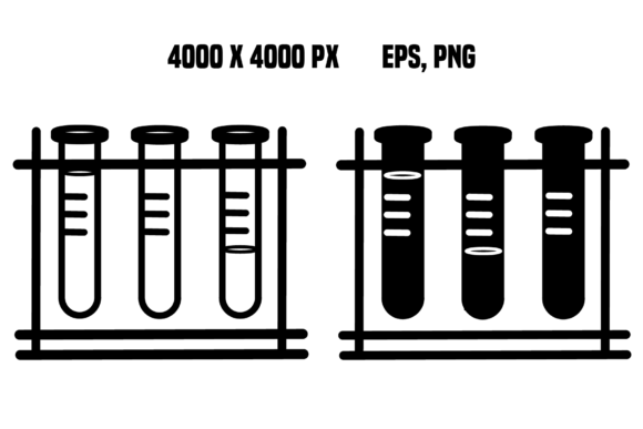 Strategic Visual Communication: Leveraging Icons of Laboratory Test Tubes for Precision and Clarity