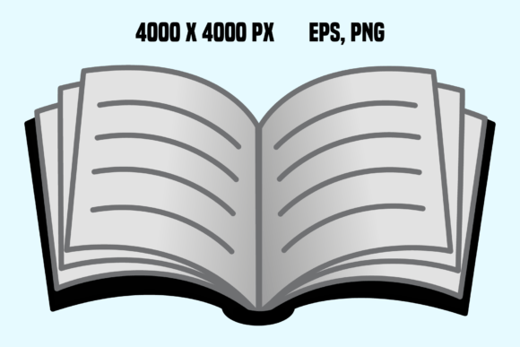 Visualizing Knowledge: The Strategic Value of the Open Book for School or Library Icon in Modern Design